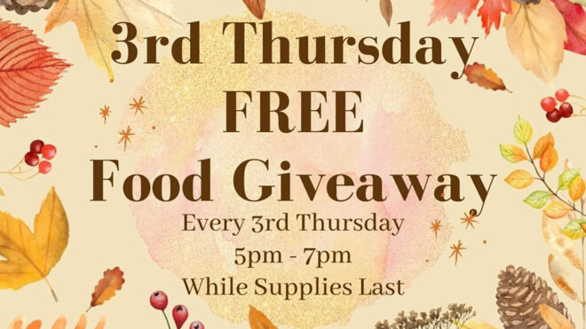 3rd Thurs Food Giveaway