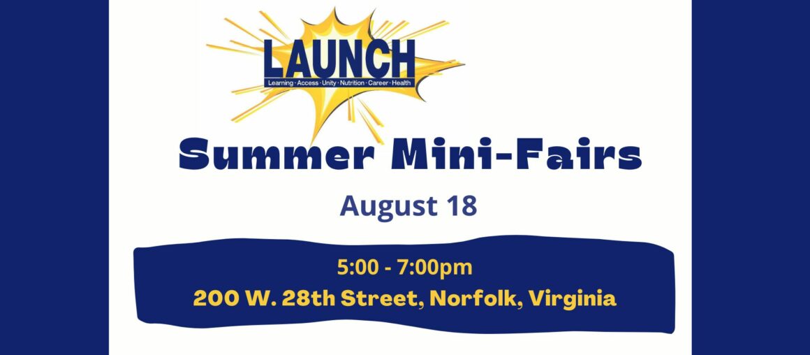 LAUNCH Mini-Fair Goes Back to School!